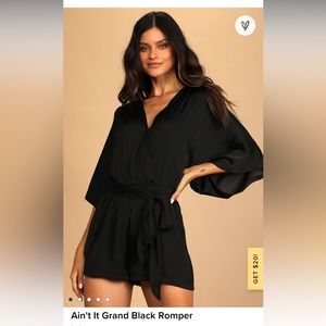 Lulu’s Ain’t it Grand Romper